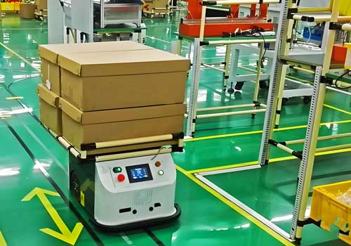 AGV无人运送料搬运车-自动化解决方案