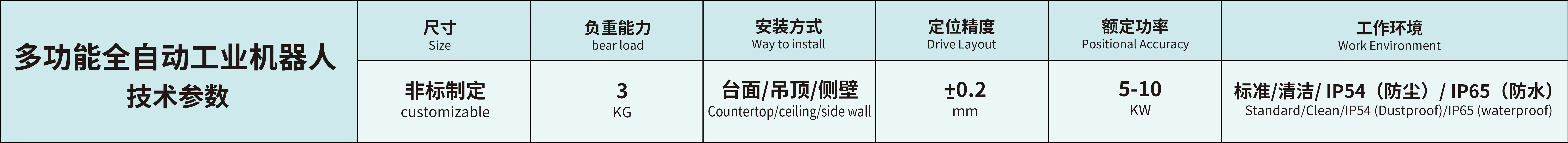 多功能全自动机器人